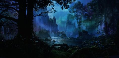 Maleficent Forest, Digital Matte Painting, Dylan Cole, Tree Monster, Jungle Temple, Dylan And Cole, Anime Places, Van Helsing, Picture Writing Prompts