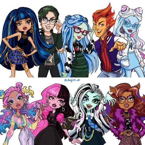 Monster H, High Characters, Arte Monster High, Monster High Pictures, Moster High, Catty Noir, Monster High Art, Monster High Characters, Cartoon Monsters