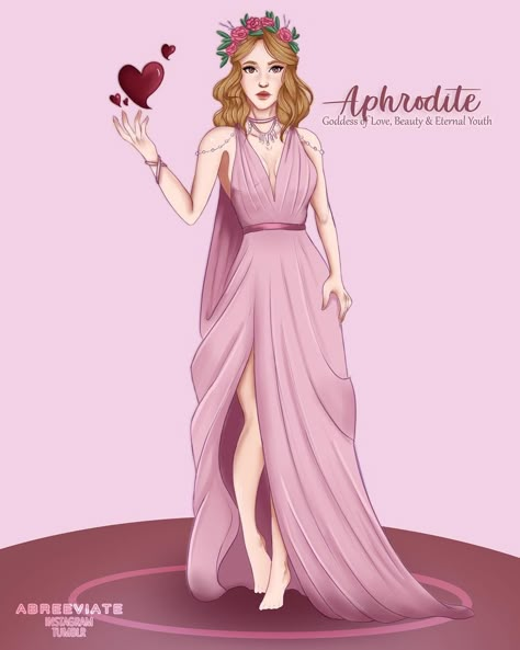 Bree on Instagram: “Aphrodite - Goddess of Love, Beauty and Eternal Youth. . . Incoming series alert! Haha . Enjoy! . #drawing #digitalart #digitalpainting…” Aphrodite Art, Aphrodite Goddess, Goddess Outfit, Greek Women, Alice Angel, Eternal Youth, Greek Gods And Goddesses, Illustration Portrait, Greek And Roman Mythology