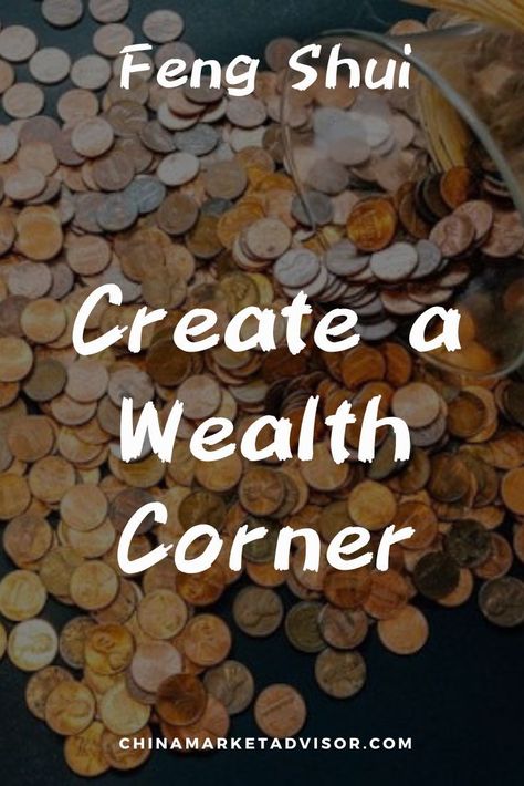 Create a Wealth Corner Feng Shui Money Corner, Feng Shui Tips For Wealth, Feng Shui Wealth Corner, Money Corner, Energy Stones Crystal Healing, Feng Shui Basics, Wealth Corner, Attract Wealth And Prosperity, Feng Shui Rules