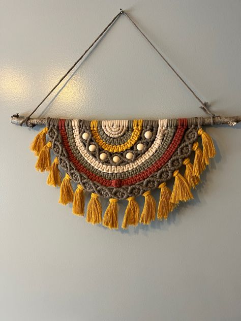 Macrame Wall Hanging Ideas, فن النسيج, Crochet Wall Hanging, Crochet Wall Art, Boho Macrame Wall Hanging, Macrame Mandala, Macrame Knots Pattern, Macrame Wall Hanging Patterns, Crochet Wall Hangings