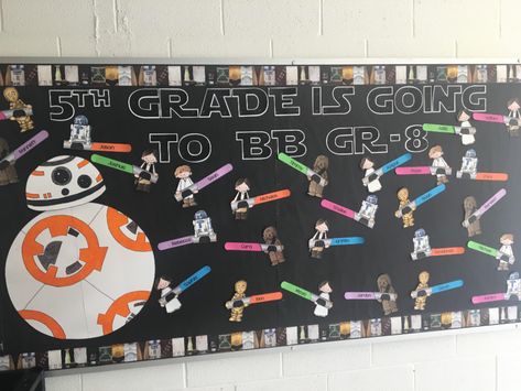 Star Wars Classroom Door, Star Wars Classroom Decorations, Starwars Classroom, Star Wars Classroom Theme, 2023 Classroom, Classroom Designs, Star Wars Font, Star Wars Classroom, 2023 School