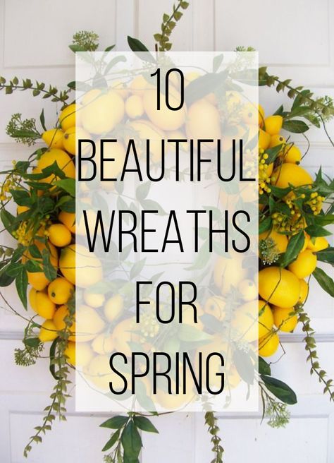 Spring Wreaths For Front Door Diy, Forsythia Wreath, Bar Stool Makeover, Umbrella Wreath, Spring Wreaths For Front Door, Front Door Baskets, Willow Wreath, Decadent Food, Spring Basket