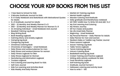 Amazon Kindle Low Content Books Amazon Kdp Low Content, Kdp Low Content, Amazon Book Publishing, Making Money On Etsy, Low Content Books, Martial Arts Books, Publish A Book, Amazon Publishing, Kindle Publishing