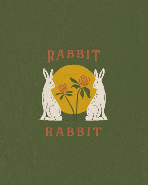 Welcome to the first day of what some consider a very lucky month! We hope lots of luck finds you. But also, don’t forget to look for the opportunities and pounce on ‘em! Rabbit Rabbit and happy March! #rabbitrabbit Year Of The Rabbit 2023 Quotes, 2023 Rabbit Illustration, Rabbit Zodiac Sign, Rabbit Rabbit First Of The Month, Rabbit Rabbit Good Luck, March Hare Illustration, First Of The Month, Happy March, Rabbit Rabbit