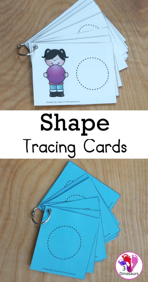 Pre Writing Shapes Activities, Shape Tracing Printables Free, Shape Tracing, Task Cards Preschool, Preschool Shapes Printables Free, Free Playdough Task Cards, Shape Sorting Printable Free, Trace The Shapes, My Shape Book Free Printable