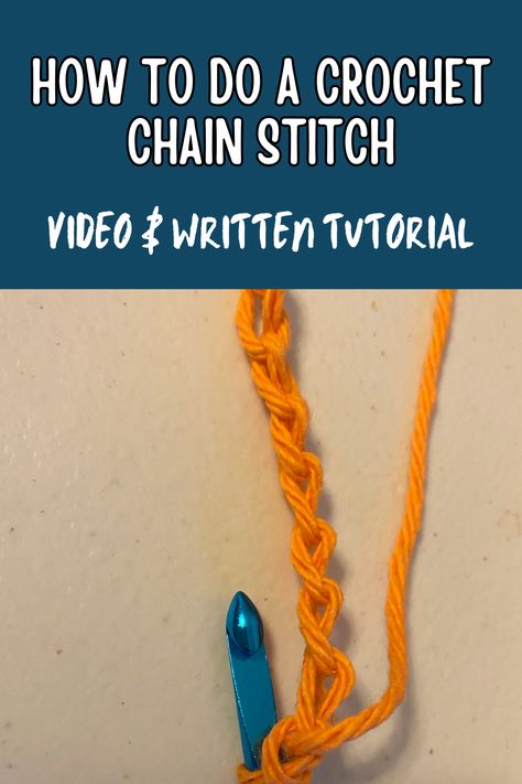 "Learn how to do a crochet chain stitch with our step-by-step guide! Master this essential technique for starting your crochet projects. From creating a foundation to building intricate designs, discover the tips and tricks for perfecting your chain stitch. Start crocheting with confidence!" Start Crochet Chain, Chain Stitch Crochet, Crochet Hook Sizes Chart, Chain Crochet, Crochet Chain Stitch, Start Crocheting, Metal Crochet, Crochet Chain, Chain Loop