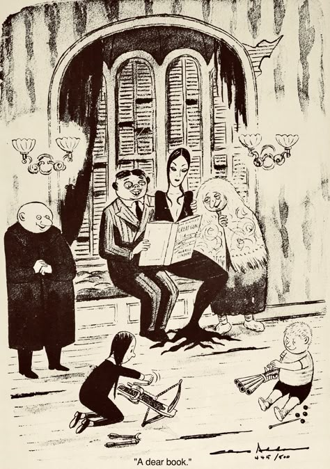 Original Addams Family, Addams Family Cartoon, Family Comic, Addams Family Musical, Charles Addams, Addams Family Costumes, Gomez And Morticia, Gomez Addams, Adams Family