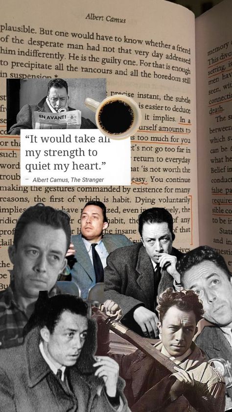 Albert Camus Wallpaper, The Guilty, Albert Camus, Books