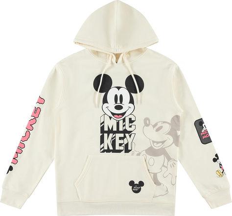 Disney Ladies Mickey Mouse Fashion Shirt Mickey Mouse Hoodie with Foil Mickey Hoodie, Mickey Mouse Hoodie, Girls Unique, Mickey And Minnie Mouse, Disney Sweatshirts, Mickey And Minnie, Disney Ladies, Branded Sweatshirts, Slim Fit Shorts