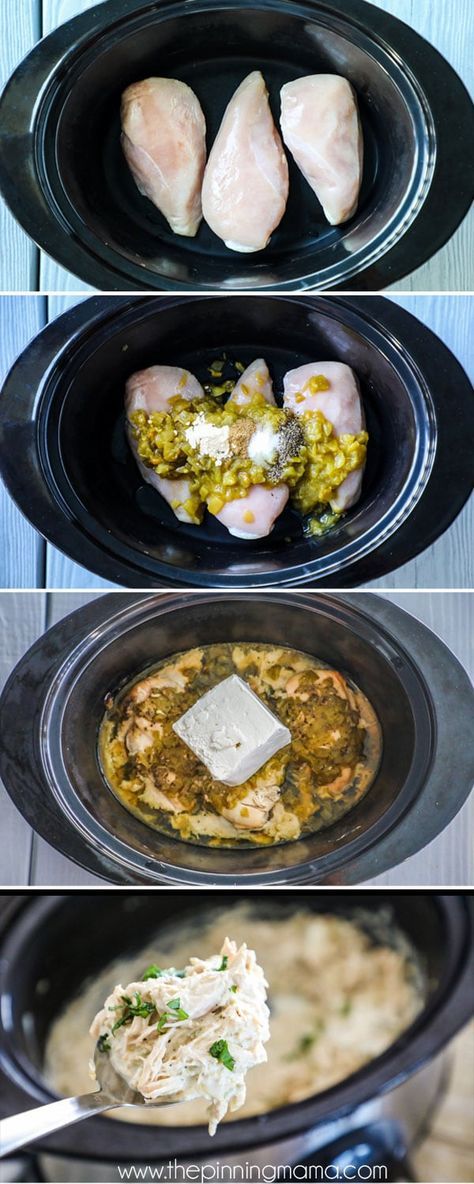 Crockpot Green Chile Chicken, Green Chili Chicken Crockpot, Tuesday Meals, Whole30 Lunch Ideas, Green Chili Chicken Soup, Whole30 Meal Plan, Peeps Recipes, Chicken Soup Crockpot, Whole30 Lunch