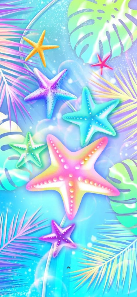 Neon Summer Wallpaper, Relaxing Wallpaper Iphone, Neon Star Wallpaper, Summer Facebook Cover Photos, Summer Phone Backgrounds, Iphone Wallpaper Tropical, Wallpaper Iphone Beautiful, Beach Ocean Aesthetic, Relaxing Wallpaper