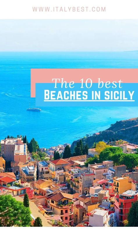 10 Best Beaches in Sicily - Sicily beaches | Italy Best Sicily Beaches, Pasta In Italy, What To Wear In Italy, Food Recommendations, Sicily Travel, Beaches To Visit, Travel To Italy, Clear Blue Water, Pretty Beach