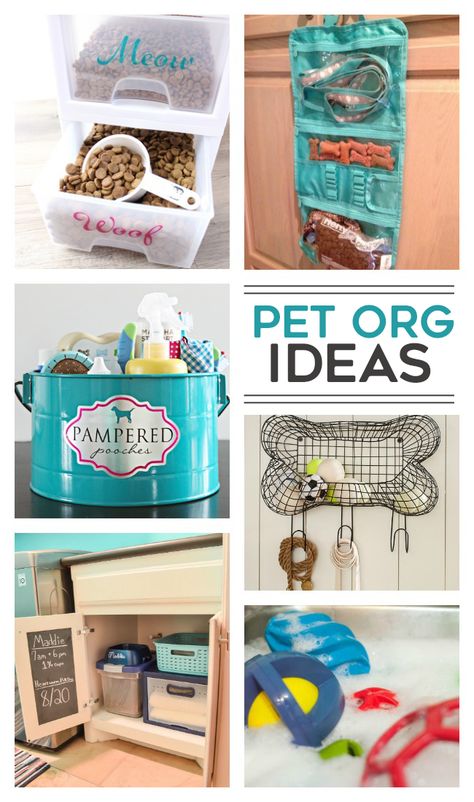 13 Smart Pet Organization Ideas                                                                                                                                                                                 More Pet Organization Ideas, Pet Supplies Organization, Dog Organization, Pet Organization, Dog Rooms, Pet Peeves, Dog Hacks, Pet Hacks, Cute Kittens