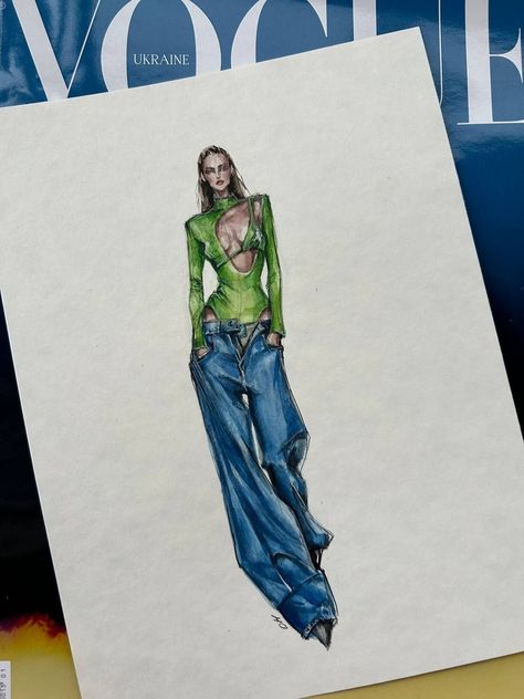 Modern Fashion Sketches, Illustration Fashion Design Sketches, Fashion Sketchbook Inspiration, Fashion Model Sketch, Fashion Dream Job, Fashion Illustration Tutorial, Fashion Illustration Collage, Fashion Design Books, Fashion Figure Drawing