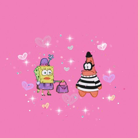 #spongebob #picsart #pink #sparkle Patrick Star Funny Cute, Spongebob Pink Aesthetic, Pink Spongebob Aesthetic, Spongebob Vibes, Pink Spongebob, Patrick Star Funny, Spongebob Outfit, Spongebob Halloween, Playlist Pics