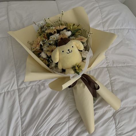 Sanrio Flower Bouquet, Dinning Room Modern, Sanrio Bouquet, Bulb Ideas, Boquette Flowers, Flower Therapy, Purim, Bubble Tea, Decoration Design