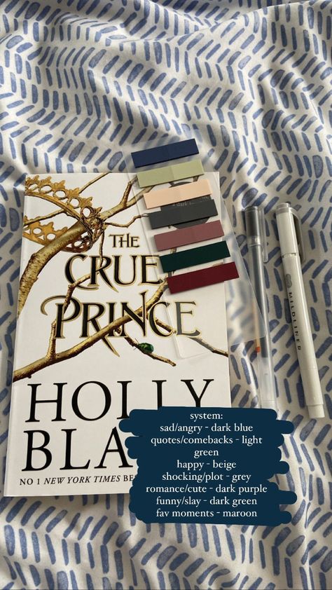 Annotating The Cruel Prince, Fantasy Annotation Key, The Cruel Prince Annotation Guide, The Cruel Prince Book Annotations, Book Tabs Aesthetic, Annotating Books Ideas, The Cruel Prince Annotation, Annotating Key, Cruel Prince Annotations