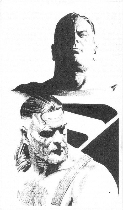 Superman (Kingdom Come) sketch. Kingdom Come was created by Mark Waid and Alex Ross. Joshua Middleton, Superman Artwork, Frank Cho, Superman Family, Superman Art, Superman Comic, Super Man, Frank Miller, Alex Ross