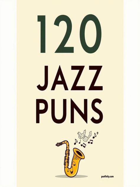 jazz puns Bar Captions, The Jazz Singer, Jazz Saxophone, Jazz Bar, Play On Words, Music Teachers, Jazz Band, Smooth Jazz, Jazz Musicians