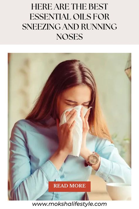 This guide contains the best Essential Oils to relieve sneezing and runny nose. Runny Nose Essential Oils, Stop Sneezing, Essential Oil Roller Balls, Essential Oils Bath, Essential Oil Roller, Runny Nose, Diy Recipes, Best Essential Oils, Oil Uses