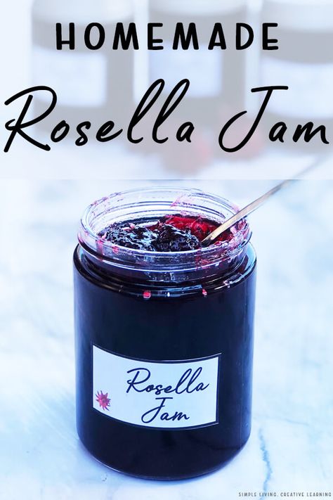 Rosella fruit are packed with vitamin C and with the fruit we have been getting from our four plants, I have been making lots of homemade rosella jam. Rosella Jam, Roselle Jam, Lemon Marmalade, Canning Vegetables, Fall Cooking, Jam And Jelly, Jam Recipe, Jelly Recipes, Homemade Jam