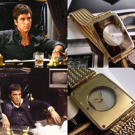 Luxury💎Millionaire💸Money💰 on Instagram: “Tony Montana,  The Legend of Legends rocking an Omega 👀 〰️ 📸 @vertigo” Legend Of Legends, Men Street Outfit, Clothes For Big Men, Fancy Watches, Timeless Watches, Tony Montana, Kicks Shoes, Retro Watches, Amazing Watches