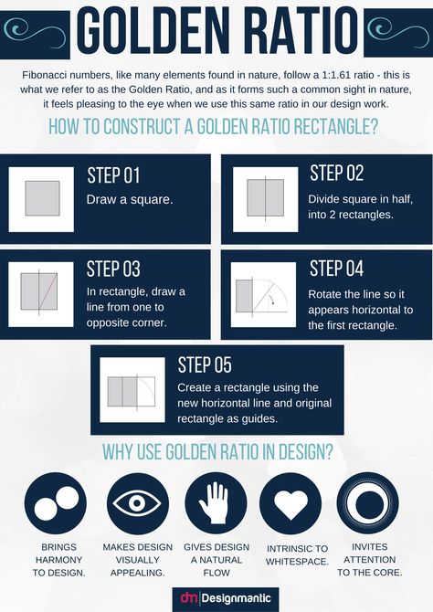 Golden Ratio: Nature’s Key To Perfect Design! | http://www.designmantic.com/blog/the-golden-ratio-in-design/ Golden Ratio Nature, Golden Ratio In Design, Divine Proportion, The Golden Ratio, Elements And Principles, Sacred Architecture, Design Theory, Design Rules, Cultural Architecture