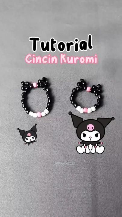 Kuromi Beads, Manik Manik, Beads