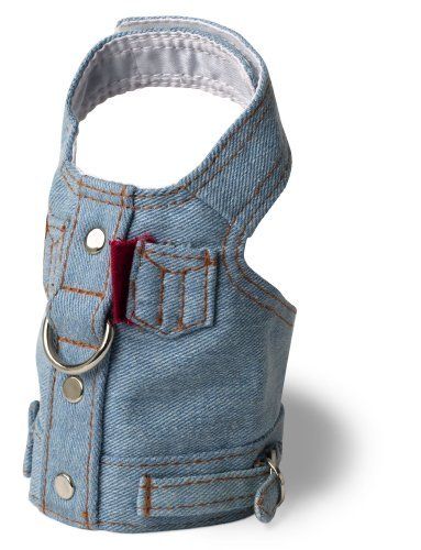 Jean Azul, Walking Harness, Denim Dog, Dog Vest Harness, Dog Clothes Patterns, Dog Boutique, Dog Vest, Dog Items, Blue Jean Jacket