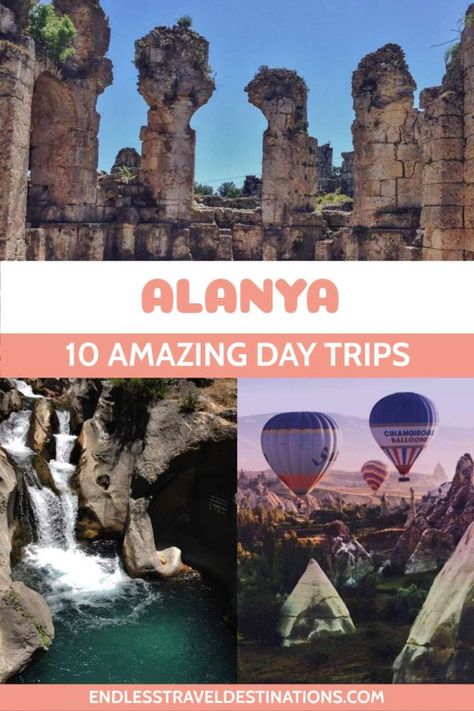 Turkey Trip, 1 Day Trip, Alanya Turkey, Turkey Tour, Travel Turkey, Famous Waterfalls, Turkey Travel, Amazing Day, The Best Day