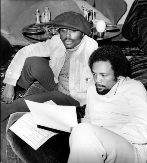 Donny Hathaway and Quincy Jones Donny Hathaway, Quincy Jones, Old School Music, R&b Music, Black Music, I Love Music, Music History, Soul Music, Music Legends