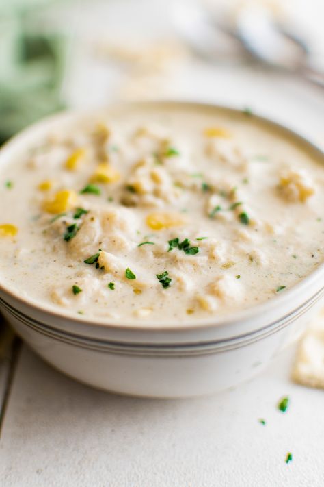 Maryland Cream Of Crab Soup Recipe, Maryland Cream Of Crab Soup, Cream Of Crab Soup Recipe, Crab And Corn Bisque, Creamy Crab Soup, Crab And Corn Soup, Crab Chowder Recipes, Crab Soup Recipe, Cream Of Crab