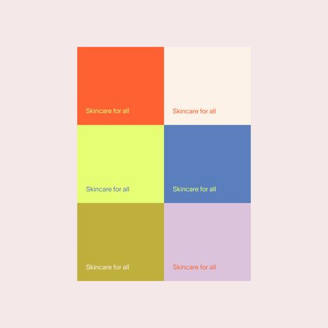 Colour Palette Design, 포트폴리오 레이아웃, Palette Design, Brand Color Palette, Skincare Brand, Color Palette Design, Color Harmony, Color Studies, Color Inspo