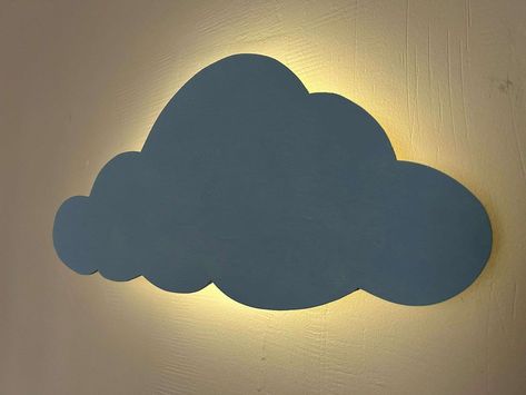 How to Create a Cloud Wall l Cloud Light DIY for Home Décor ( 13 Simple Steps) | homify Wooden Cloud Wall Decor, Cardboard Clouds Diy, Diy Cloud Wall Light, How To Make Cloud Lamp, Diy Cloud Wall Decor, Diy Clouds Decorations, Cloud Wall Light, Cloud Lamp Diy, Diy Cloud Light