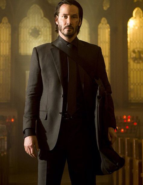 Keanu Reeve as John Wick❤️ he's sooo gorg!! ❤️ John Wick Tattoo, John Wick 2014, Keanu Reeves John Wick, Tenth Anniversary, First Ladies, Wedding Movies, Baba Yaga, Action Film, Chapter 3