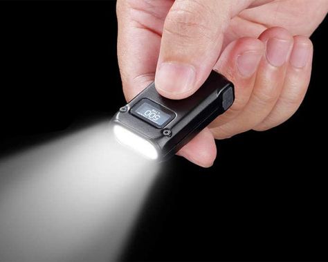 Impressive 500 lumens of brightness in a package smaller than your car key. Mini Keychain, Carabiner Keychain, Flat Tire, Sun Goes Down, Led Flashlight, Everyday Carry, Samsung Gear Watch, Flashlight, Led Light