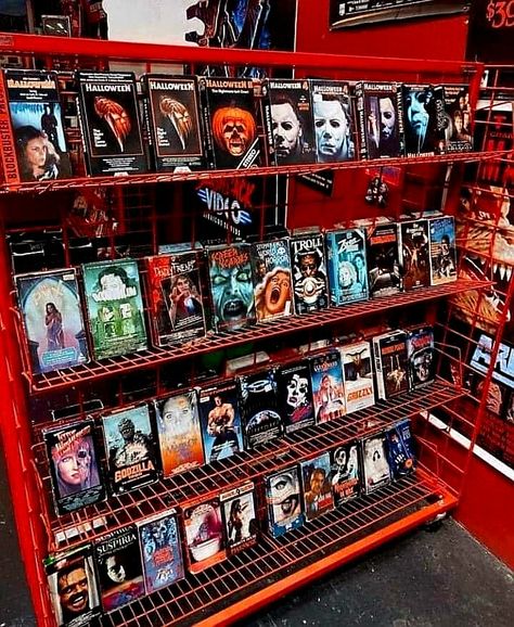 Horror Vhs, Horror Room, 80s Pop Culture, 90s Halloween, 80s Pop, Night Owls, Video Store, Vhs Movie, Horror Monsters