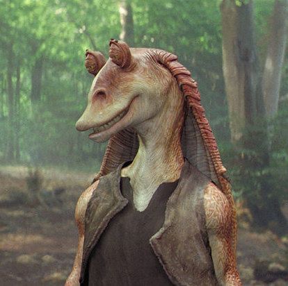 Jaja Binks, Jarjar Binks, Star Wars Jar Jar, Alien Videos, Jar Jar Binks, Star Wars Background, Star Wars Love, Fan Theories, Galactic Republic