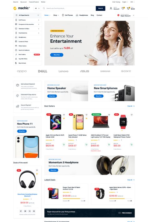 Product Filter Web Design, Electronic Website Design, Woocommerce Website Design, Web Design E Commerce, Shopping Website Design, Woocommerce Design, E Commerce Web Design, Ecommerce Ui Design, Product Page Design