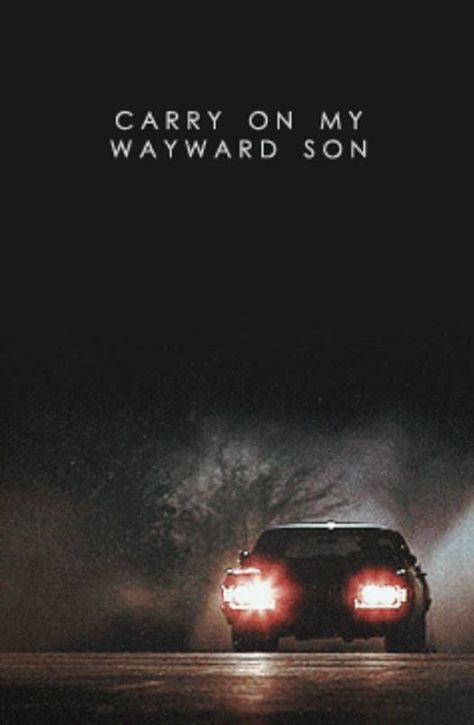 Supernatural Poster, Carry On Wayward Son, Iconic Movie Posters, Doctor Who Quotes, Wayward Son, A Nightmare, Iconic Movies, Jensen Ackles, Winchester