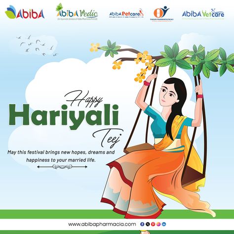 Celebrating the vibrant spirit of Hariyali Teej, as nature blooms and hearts unite. May joy, love, and prosperity fill our lives.🌿🌼 #HariyaliTeej #FestiveVibes #NatureBlessings #JoyfulCelebration #TraditionsRevived #HarvestFestival #BlessingsAbound #CulturalHeritage Happy Hariyali Teej, B Letter Images, Letter Images, Harvest Festival, New Hope, Married Life, Our Life, Festival, Bring It On