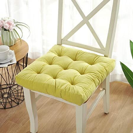 KTOL Square Tatami Seating Cushion Chair Pads,Soft Meditation Cushion Yoga Pillow Outdoor Patio Floor Pillow Office Chair Seat Cushion Mat Yellow 38x38cm(15x15inch) Outdoor Patio Floor, Rocking Chair Pads, Patio Floor, Dining Room Chair Cushions, Yoga Pillow, Cushion Chair, Sofa Seat Cushions, Office Chair Cushion, Round Sofa