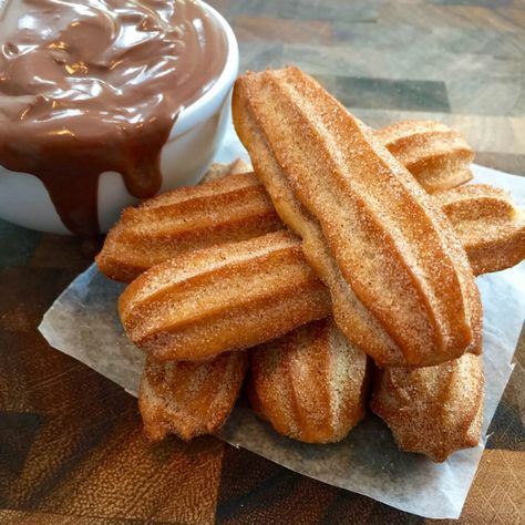 Churros, Baked, Homemade, Gemma Stafford, Bigger Bolder Baking, Recipes Baked Churros Recipe, Sweetie Recipes, Gemma Stafford, Baked Churros, Cinnamon Hot Chocolate, Homemade Churros, Mexican Night, Hot Chocolate Milk, Churros Recipe