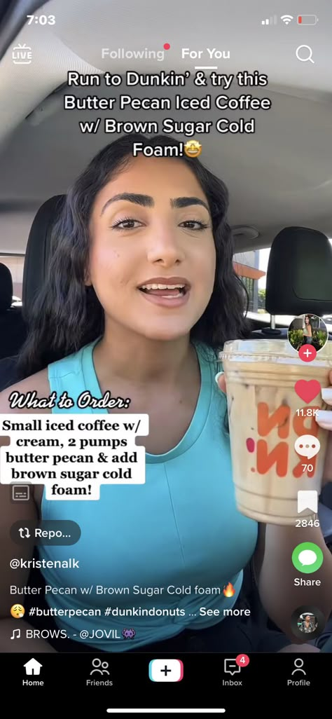 Dunkin Recipes, Dunkin Donuts Iced Coffee Order, Dunkin Donuts Iced Coffee Recipe, Dunkin Orders, Best Dunkin Donuts Drinks, Dunkin Donuts Iced Coffee Orders, Dunkin Donuts Coffee Drinks, Fun Coffee Recipes, Dunkin Drinks