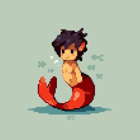 Ollie Rebbeck on Instagram: “Merman 💦💦 #pixelart #pixelartist #pixelatedart #pixelated #spriteart #gameart #retroart #mermay #mermay2019 #merman #mermanart #8bitart…” 8 Bit Art, Retro Art, Love Art, Scooby Doo, Art Boards, Game Art, Pixel Art, Mermaid, Cross Stitch