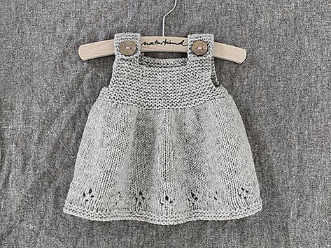 Ravelry: NATURKINDER (shop) - patterns Baby Hat Knitting Pattern, Baby Dress Pattern, Knit Baby Dress, Baby Knitting Patterns Free, Girl Dress Patterns, Baby Knits