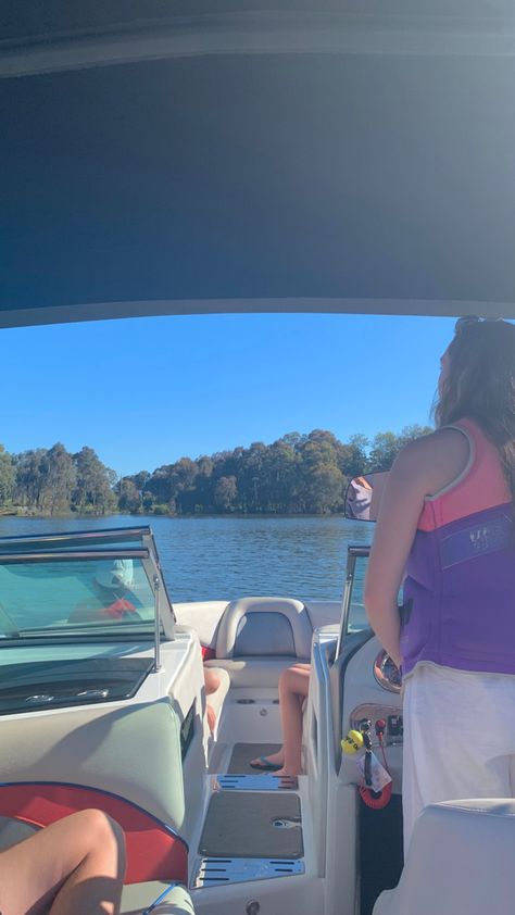 Wakeboarding Aesthetic, Lake Day Aesthetic, Boat Images, Lake Vibes, Boat Lake, Summer Boats, Summer Boat, Lake Day, Day Aesthetic