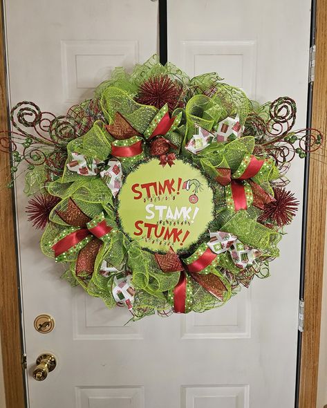 🎄 My latestest Creation 🎄 Order for one Grinch Themed Wreath.. coming right up! And...yes it lights up too! #grinch #grinchmas #grinch #diy #thegrinch #diydecor #DIYInspiration #showmeyourlatestdiy #diyhomedecor #diycrafts #diycraftsideas Grinch Wreath Diy, Grinch Diy, Grinch Wreath, Wreath Diy, Garage Sale, Garage Sales, Old Toys, Diy Wreath, Diy Inspiration