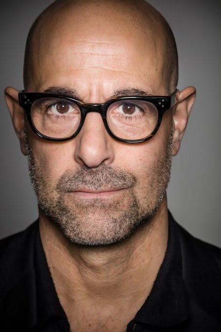 Stanley Tucci Style, Bald Style, Man With Glasses, Mens Eye Glasses, Bald Men Style, Der Gentleman, Stanley Tucci, Mens Glasses Fashion, Men's Glasses